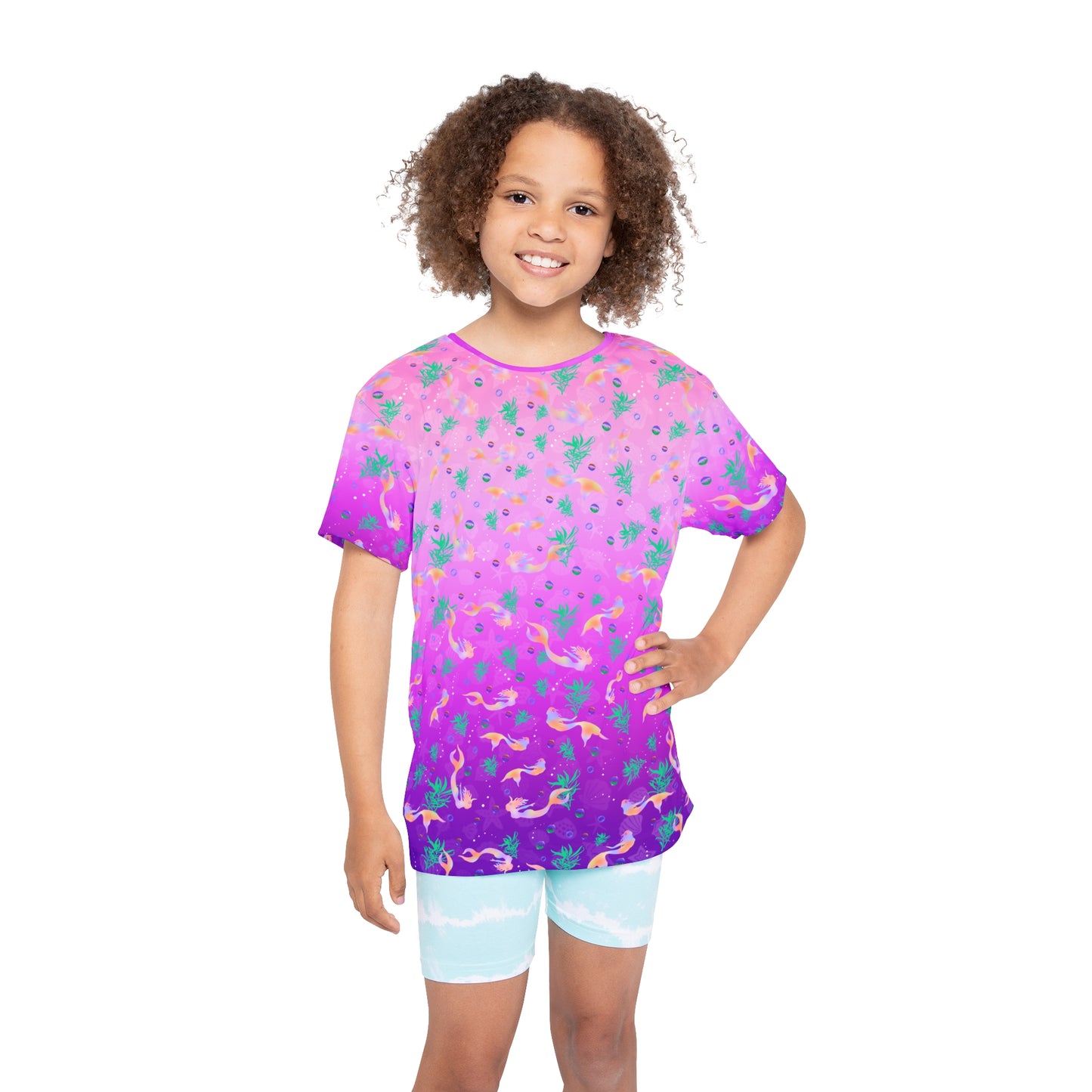 Mermaid Kids Sports Jersey