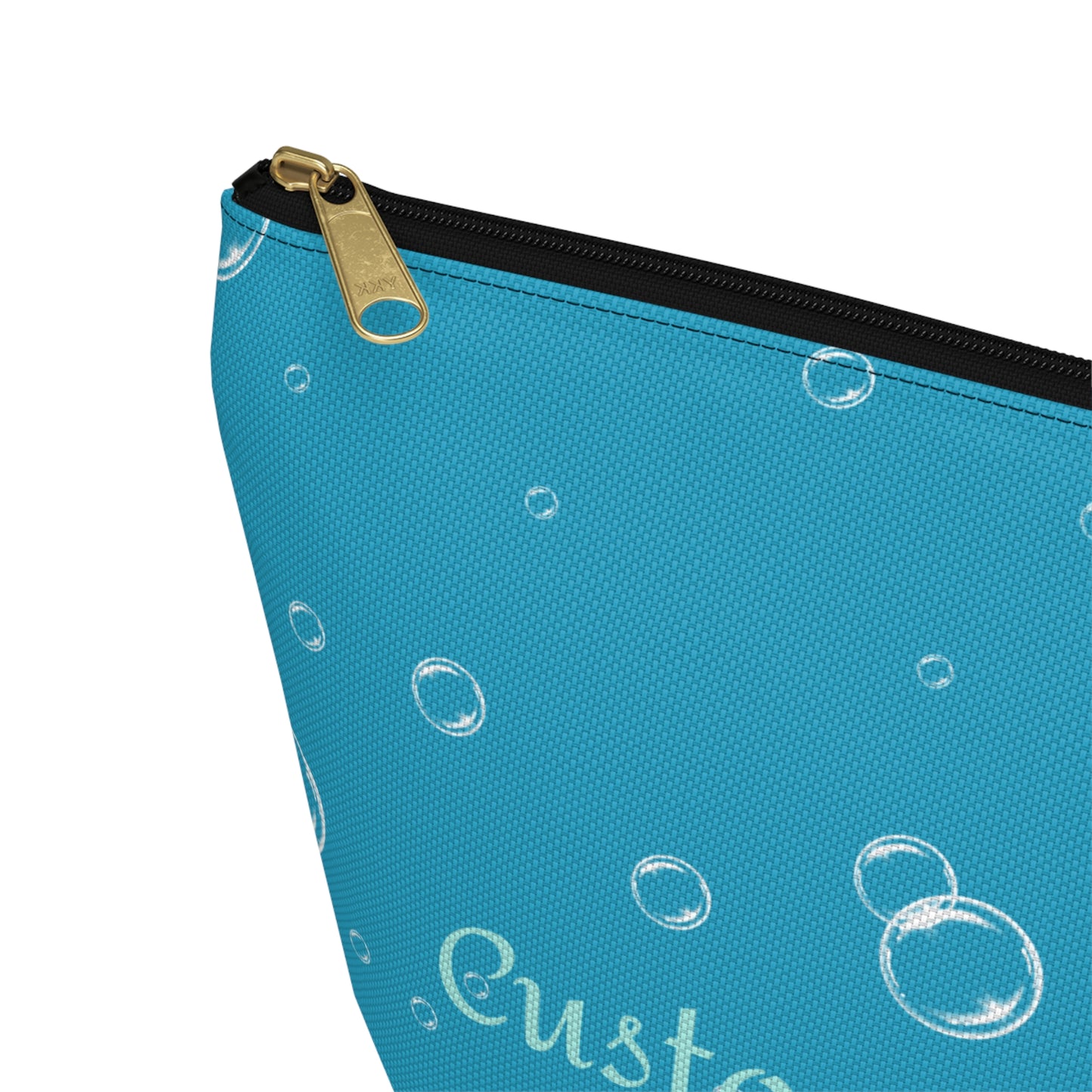 Personalized Mermaid Blue Ocean Pouch