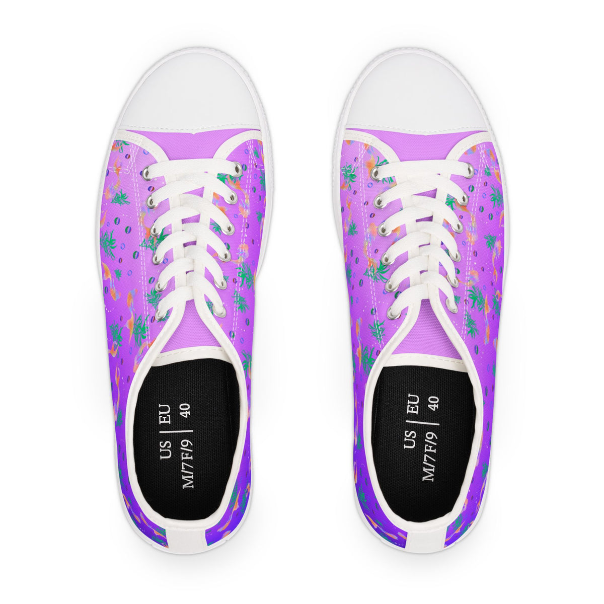 Mermaid Women's Sneakers Purple Ocean