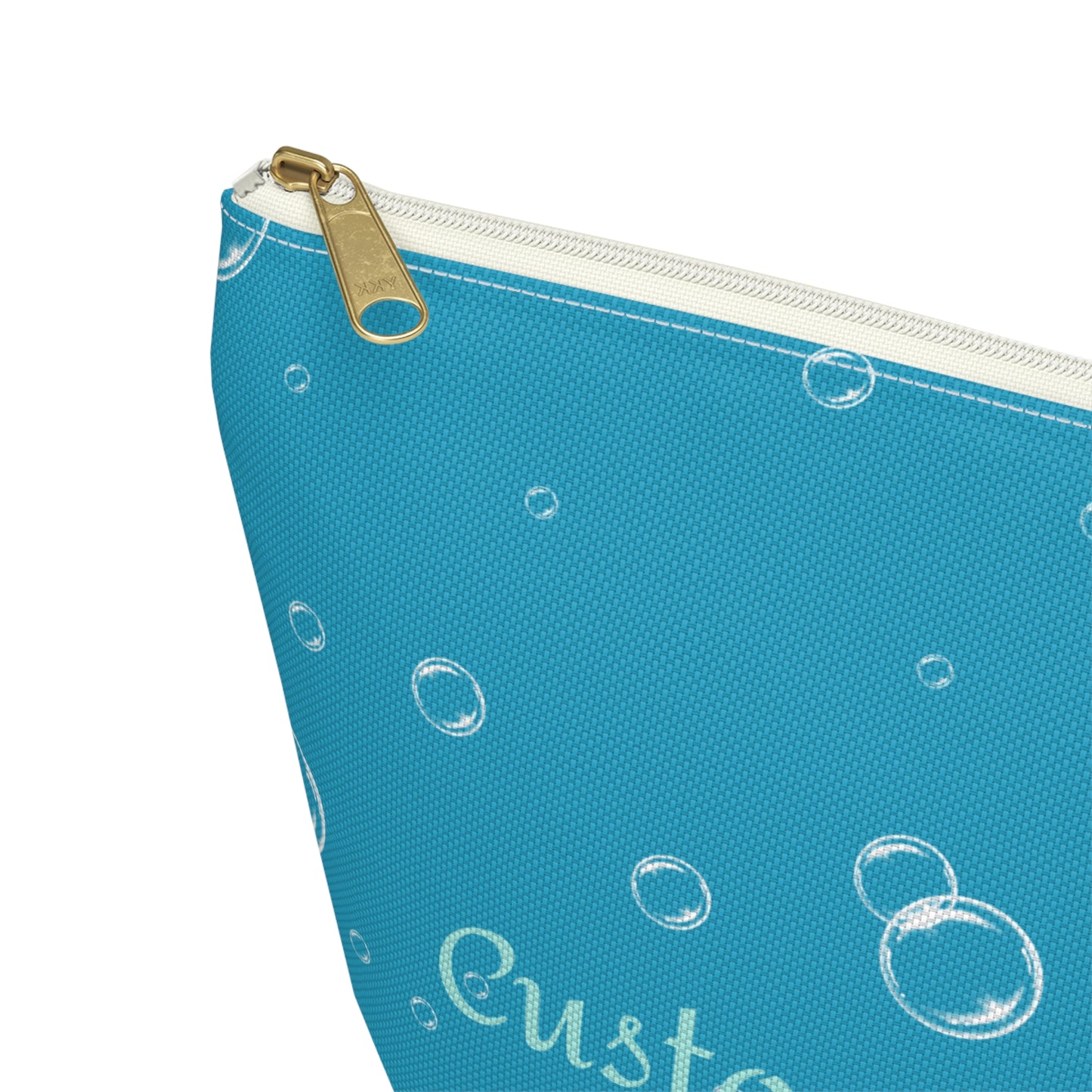 Personalized Mermaid Blue Ocean Pouch
