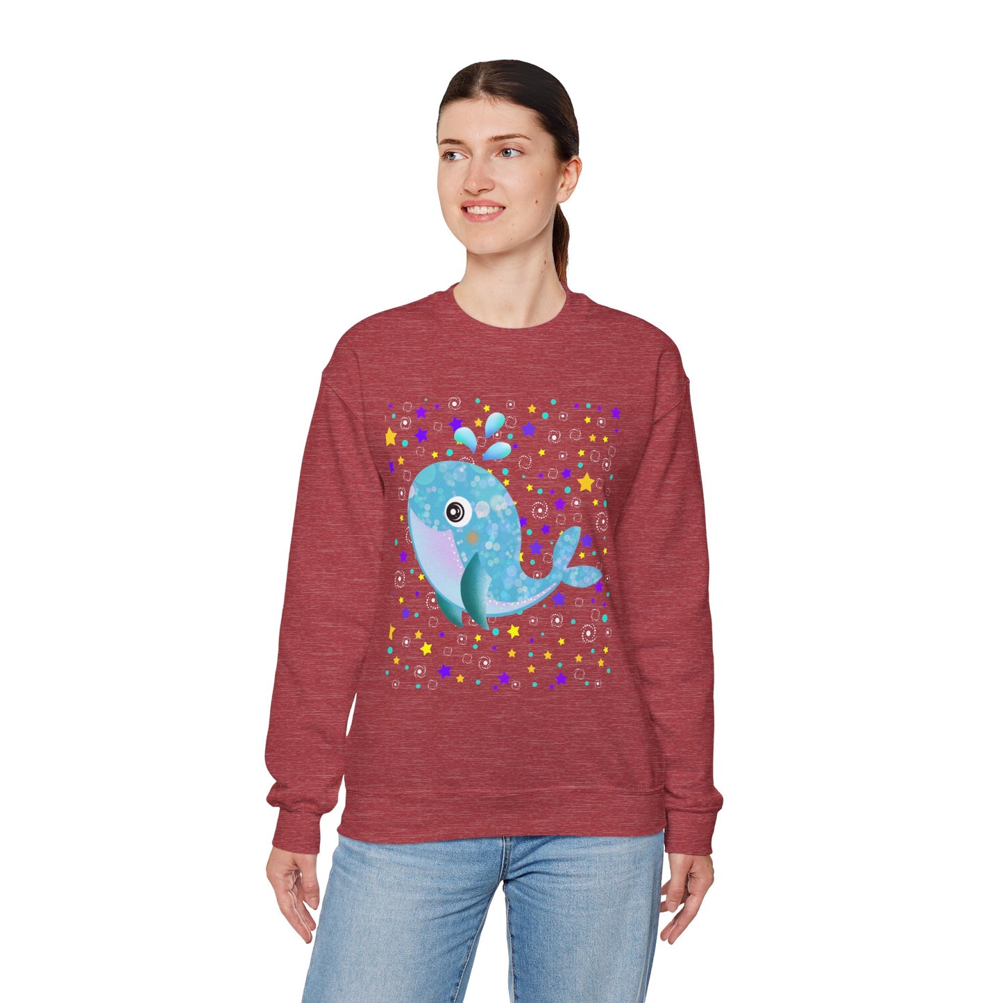 Whale Crewneck Sweatshirt