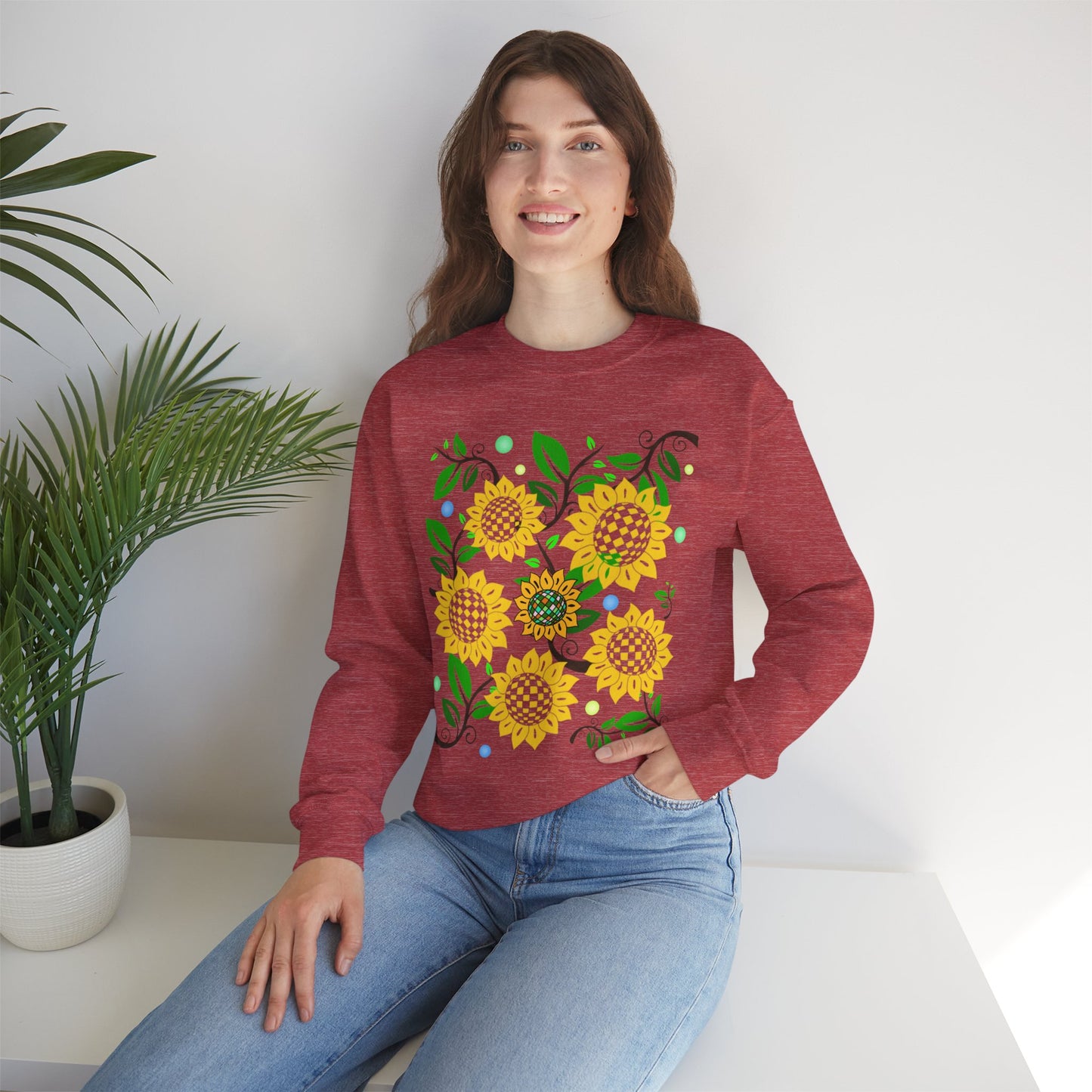 Sunflower Crewneck Sweatshirt