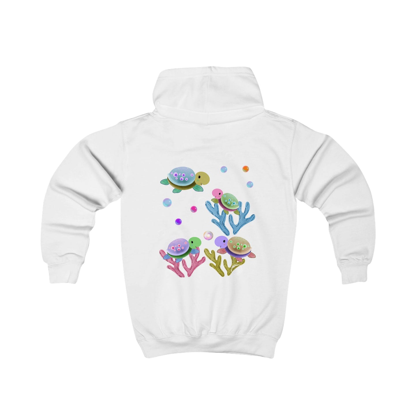 Playful Turtle Kids Hoodie