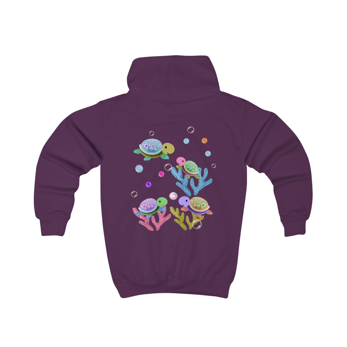 Playful Turtle Kids Hoodie