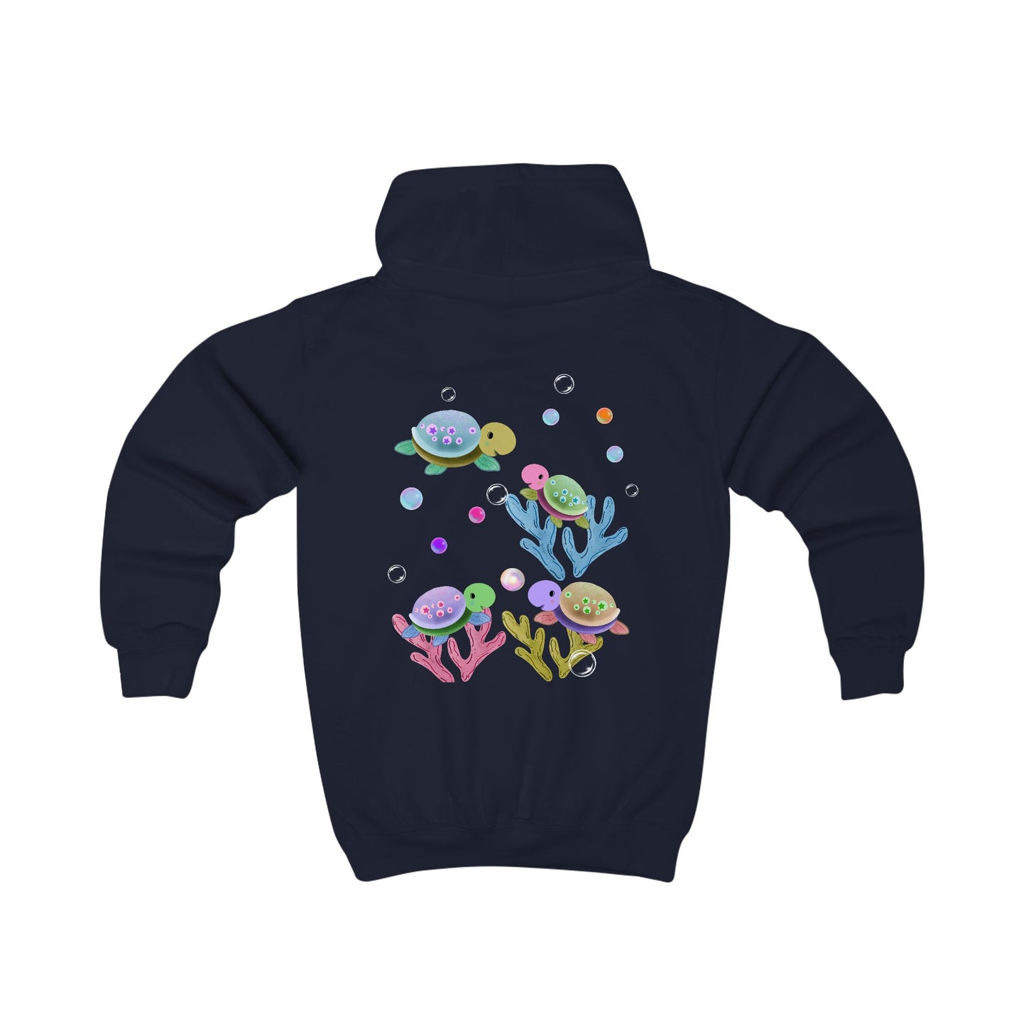 Playful Turtle Kids Hoodie