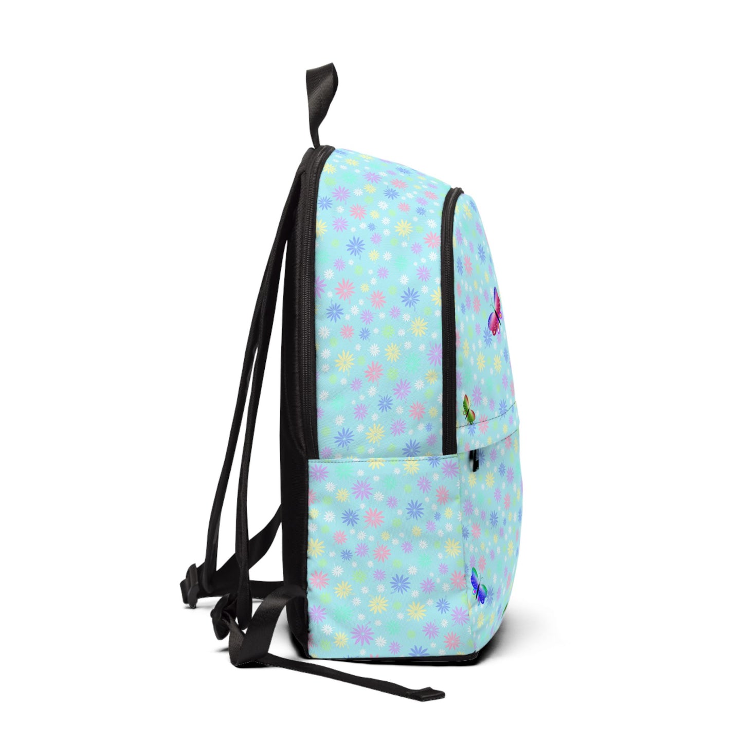 Colorful Butterfly Floral Backpack