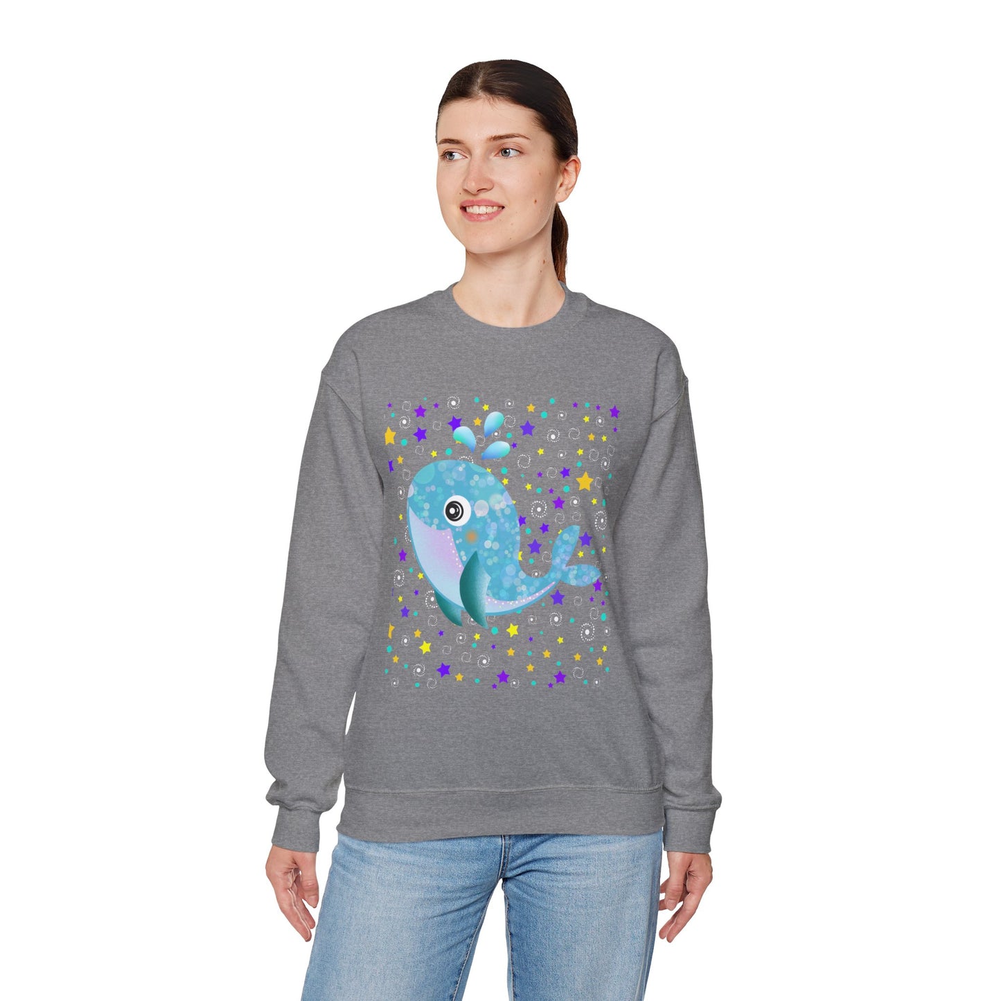 Whale Crewneck Sweatshirt