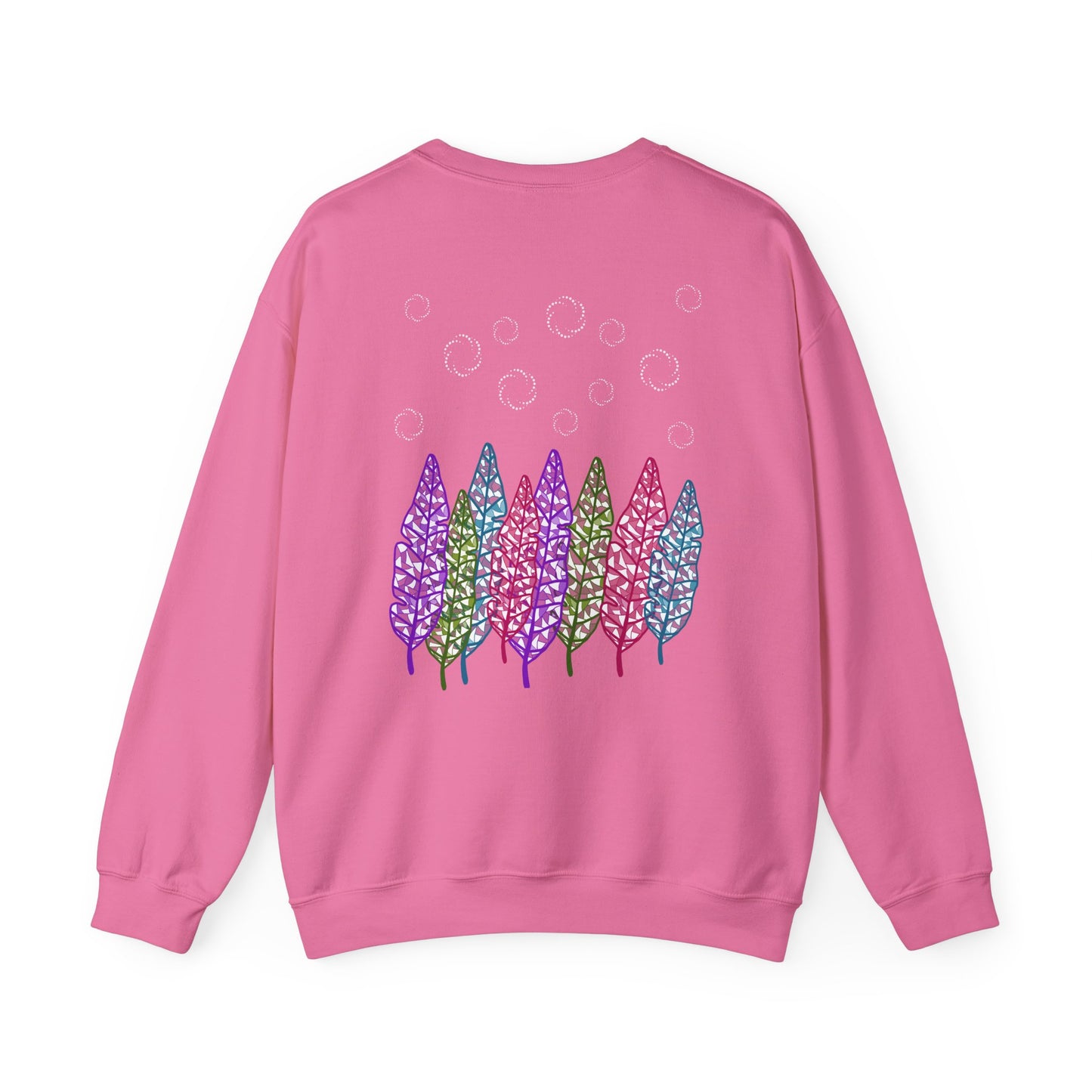 Tree Leaves Crewneck Sweatshirt