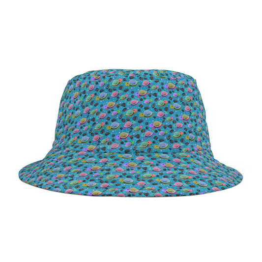 Turtle Bucket Hat Blue Sand