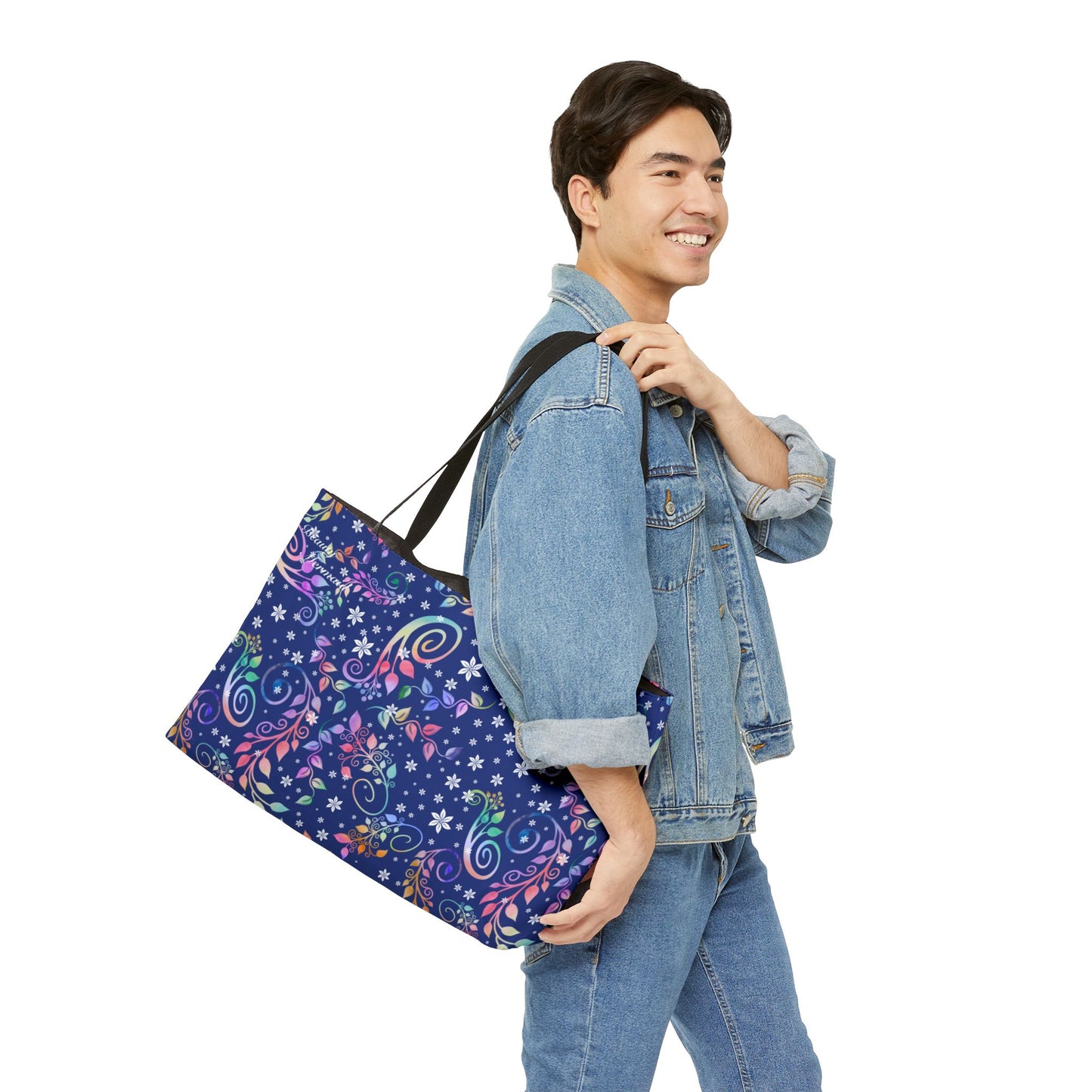 Colorful Floral Paisley Weekender Tote Bag