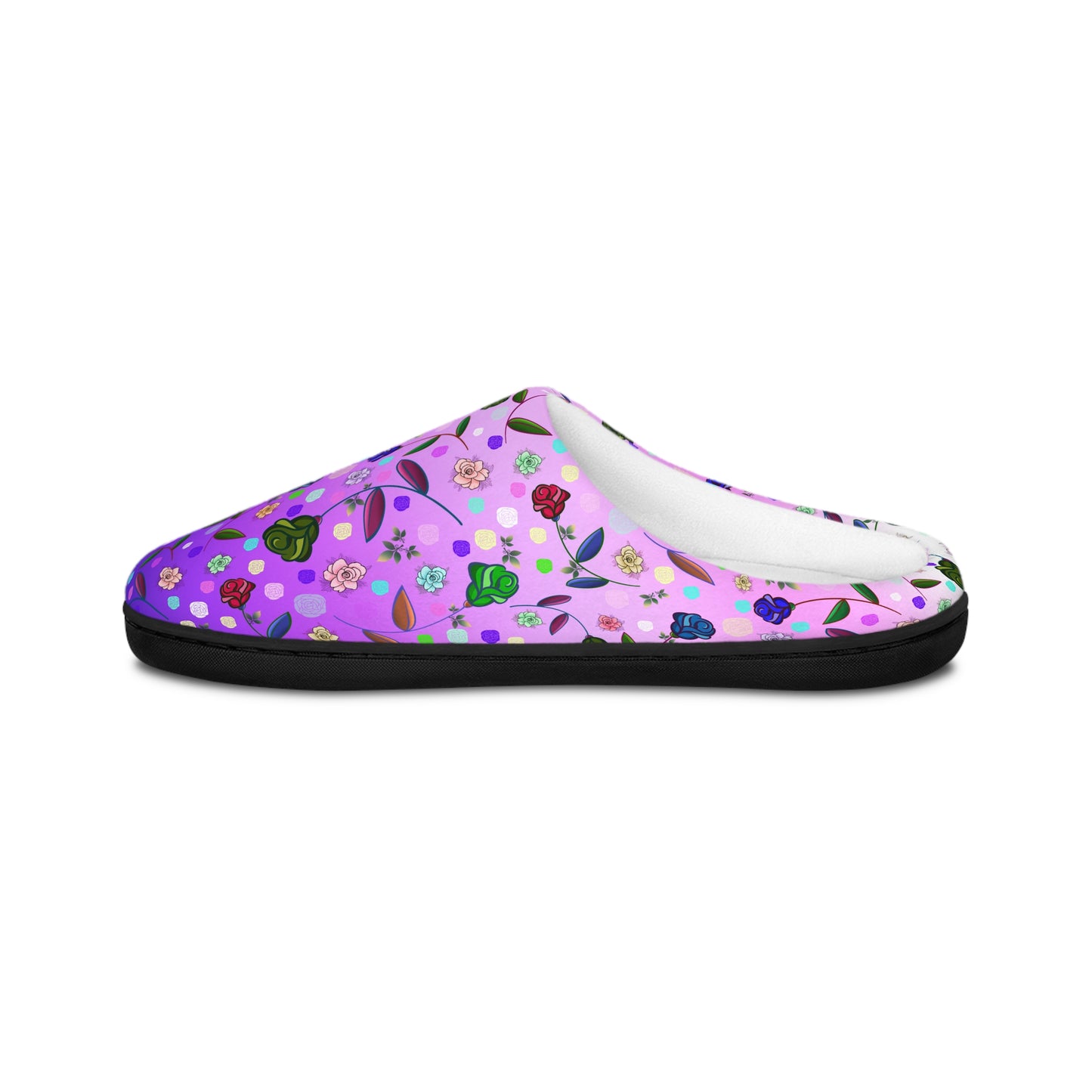 Rose Women's Indoor Slippers Purple