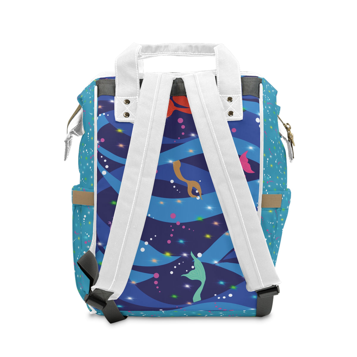 Diaper Backpack Mermaid Tail
