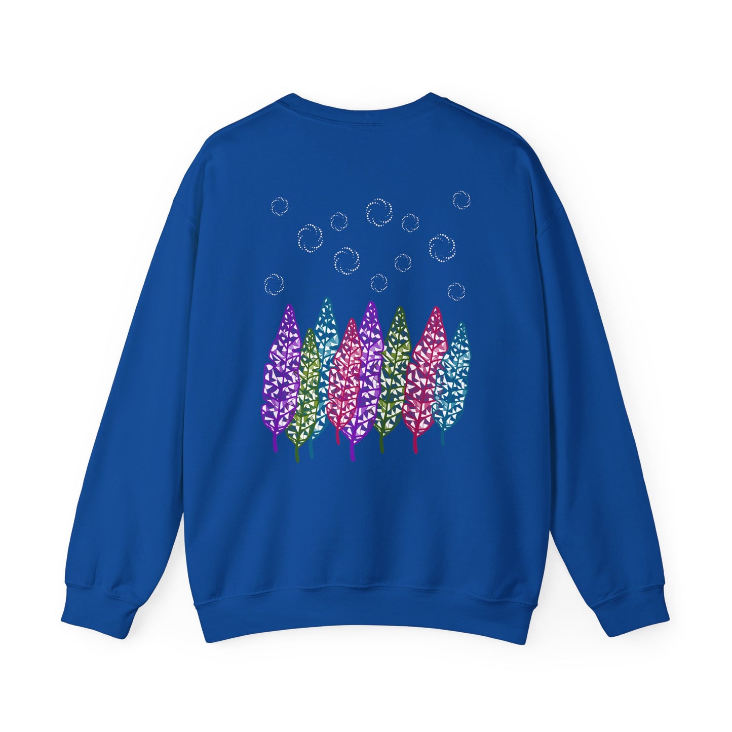 Tree Leaves Crewneck Sweatshirt