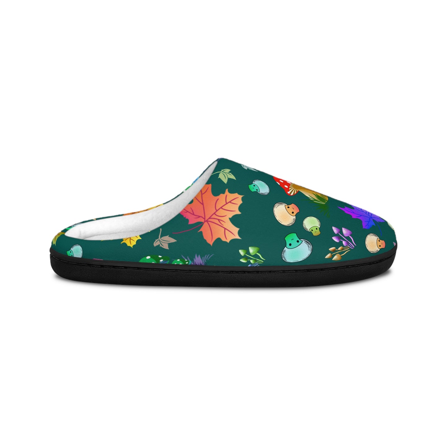 Mushroom Green Women's Indoor Slippers