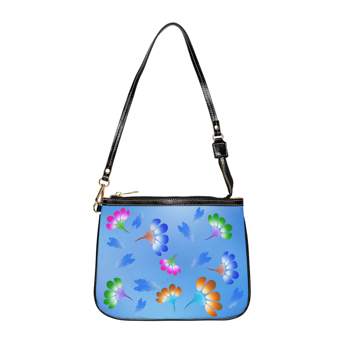 Mermaid & Flower Shoulder Bag