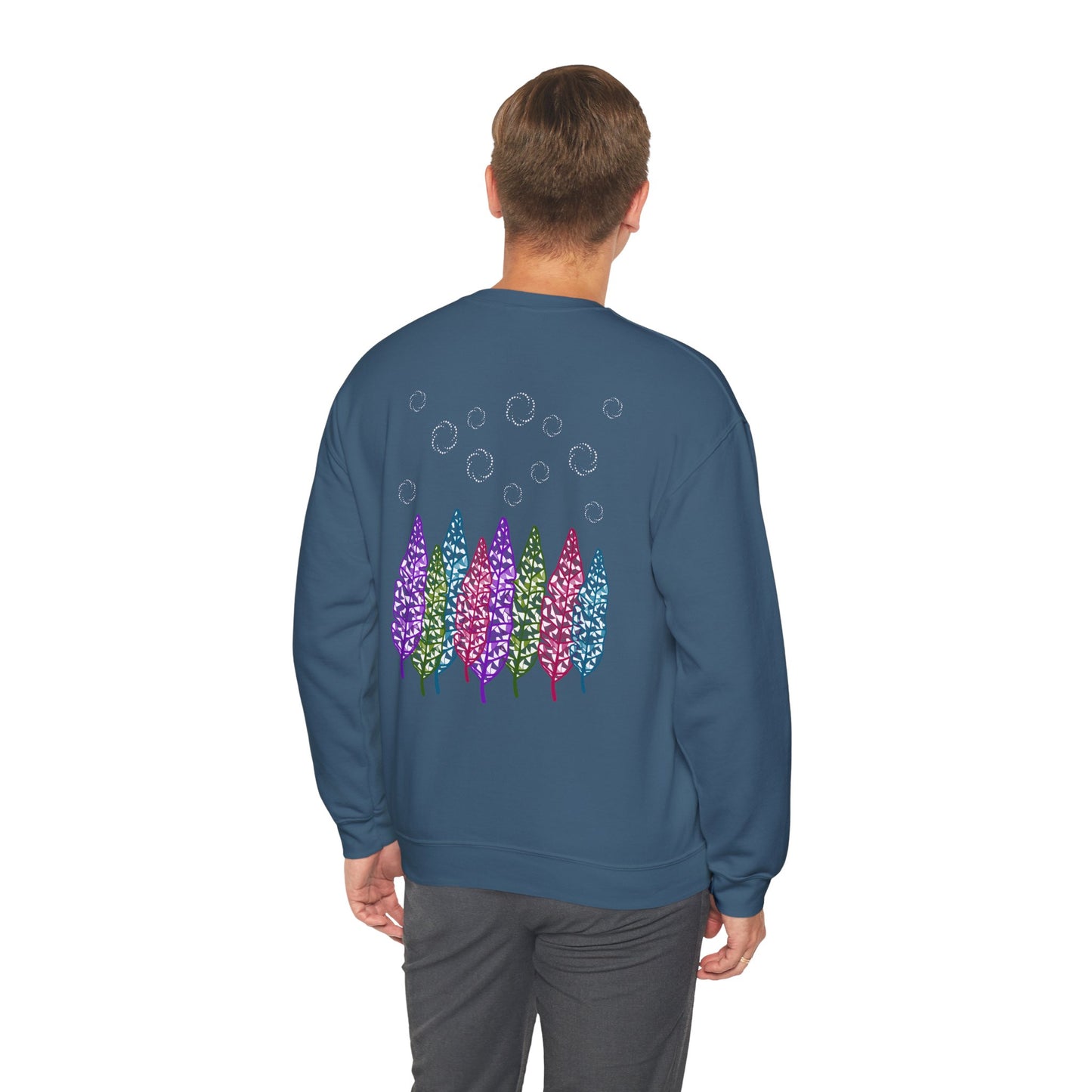 Tree Leaves Crewneck Sweatshirt