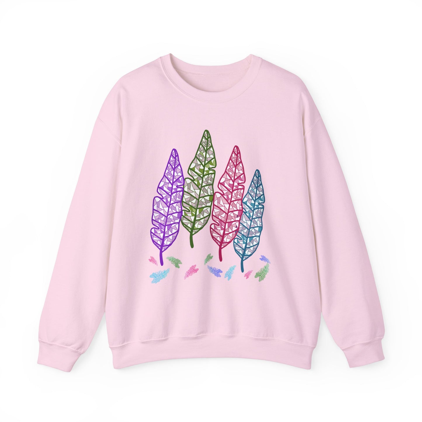 Tree Leaves Crewneck Sweatshirt