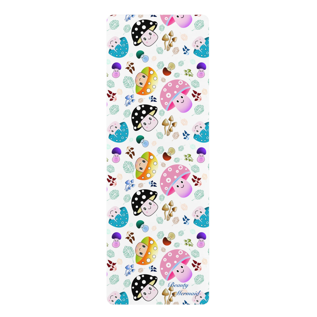 Mushroom White Yoga Mat