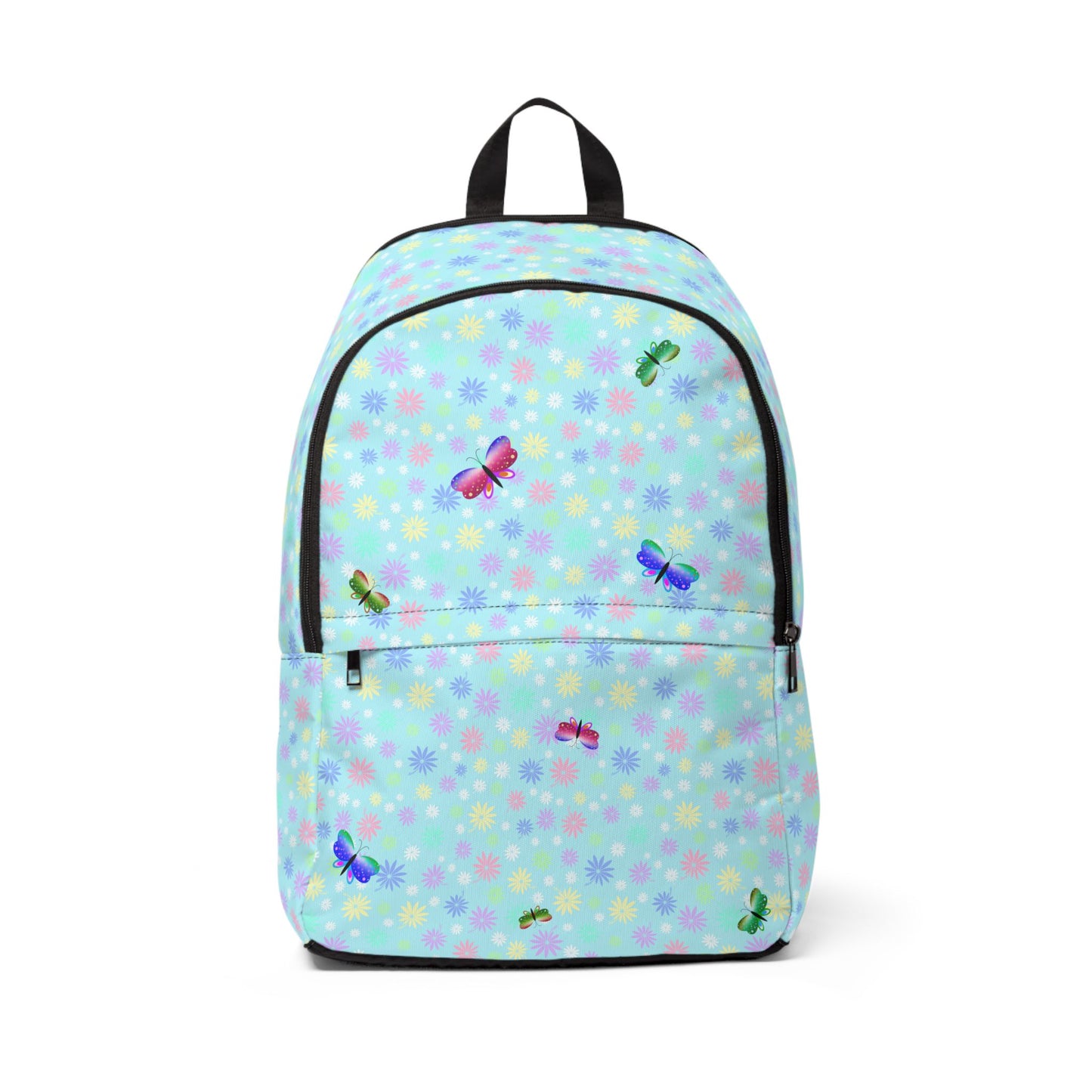 Colorful Butterfly Floral Backpack