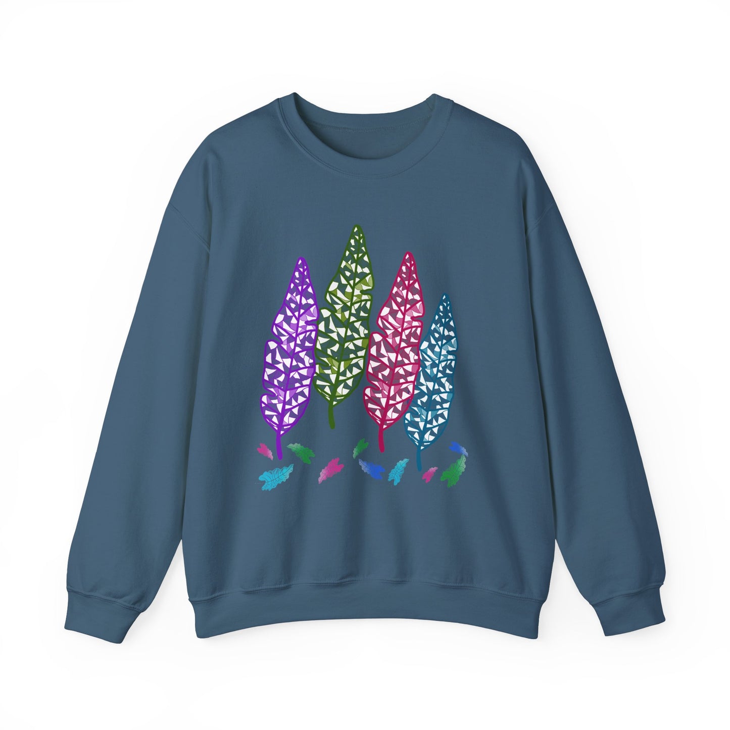 Tree Leaves Crewneck Sweatshirt