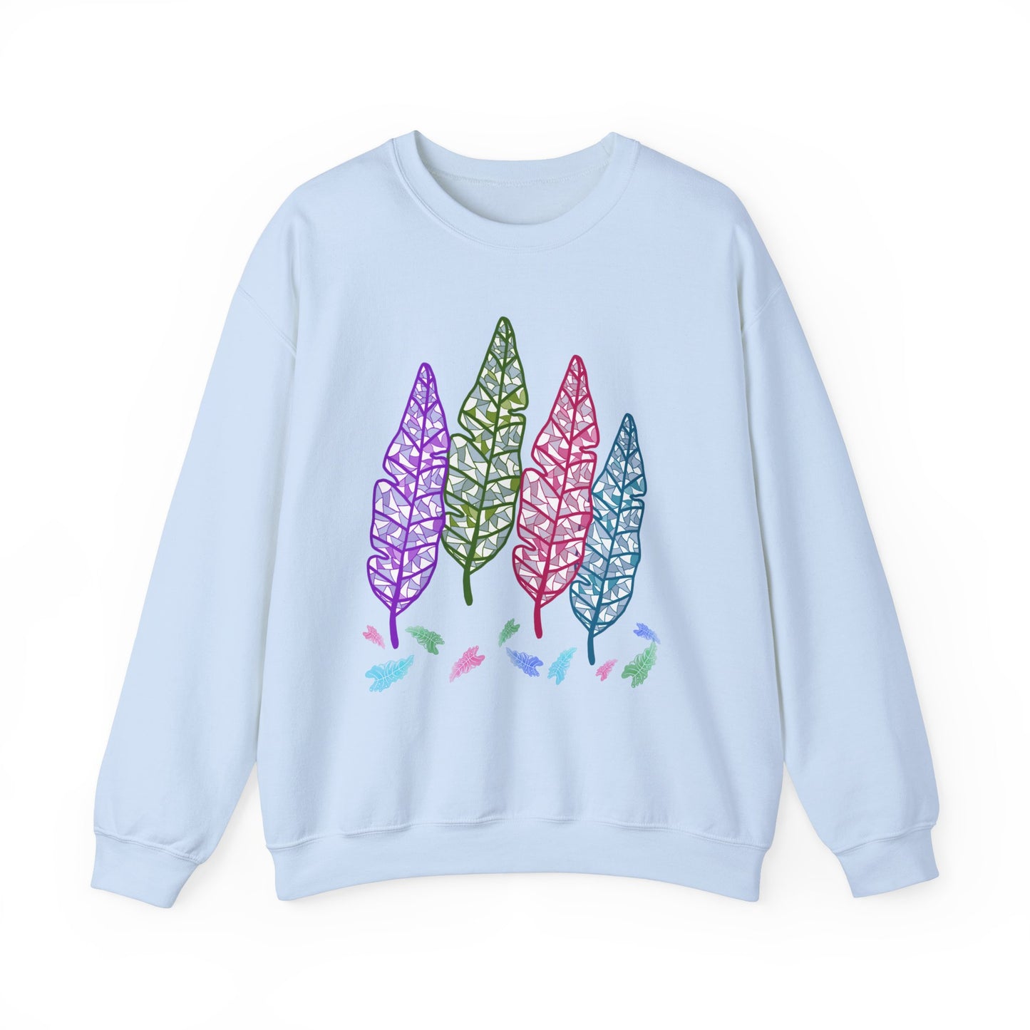 Tree Leaves Crewneck Sweatshirt