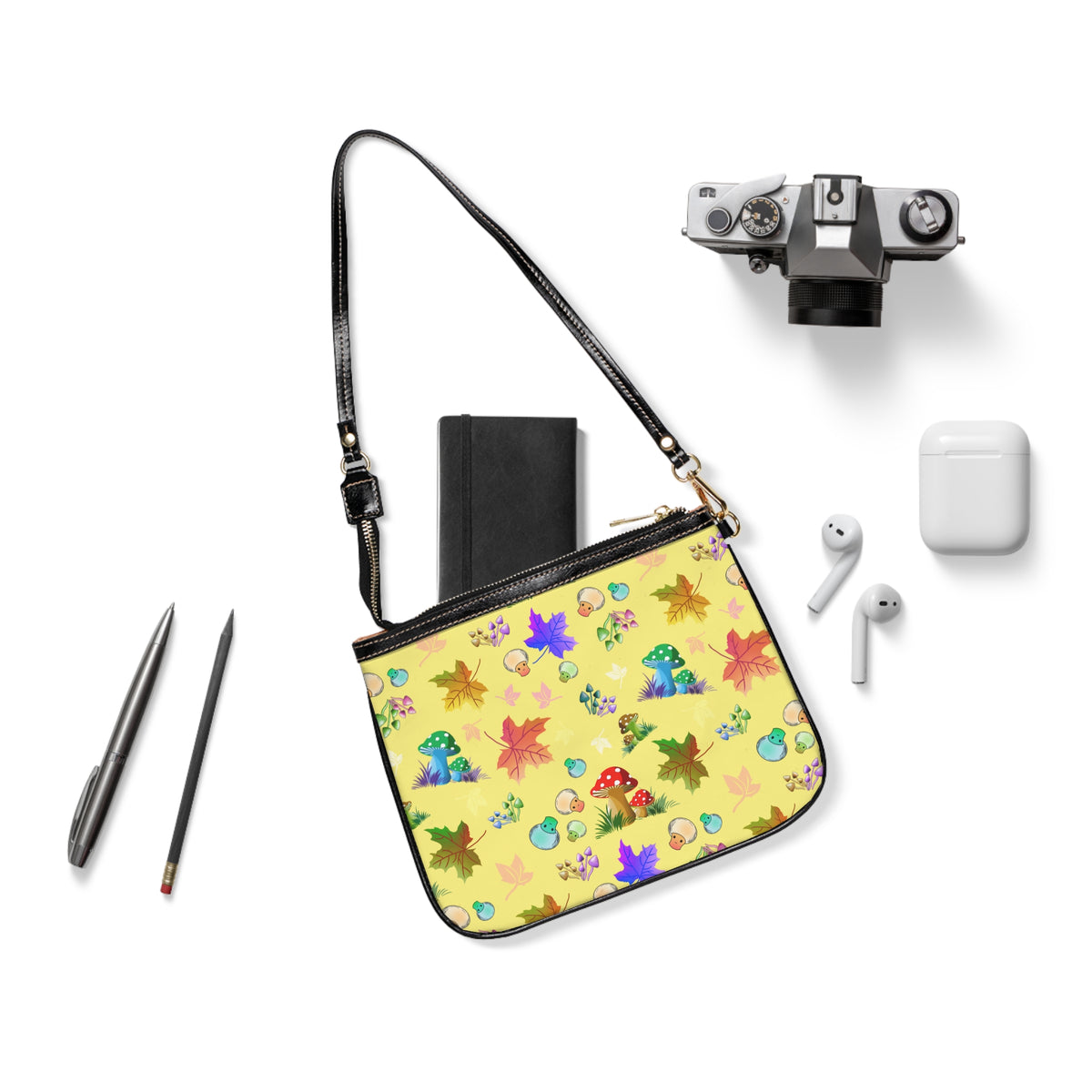 Yellow Mushroom Shoulder Bag