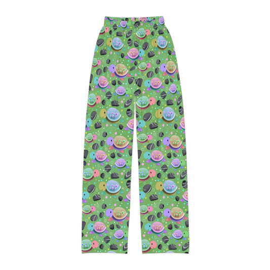 Turtle Green Kids Pajama Pants