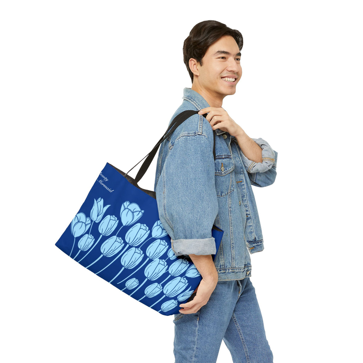 Blue Tulip Weekender Tote Bag