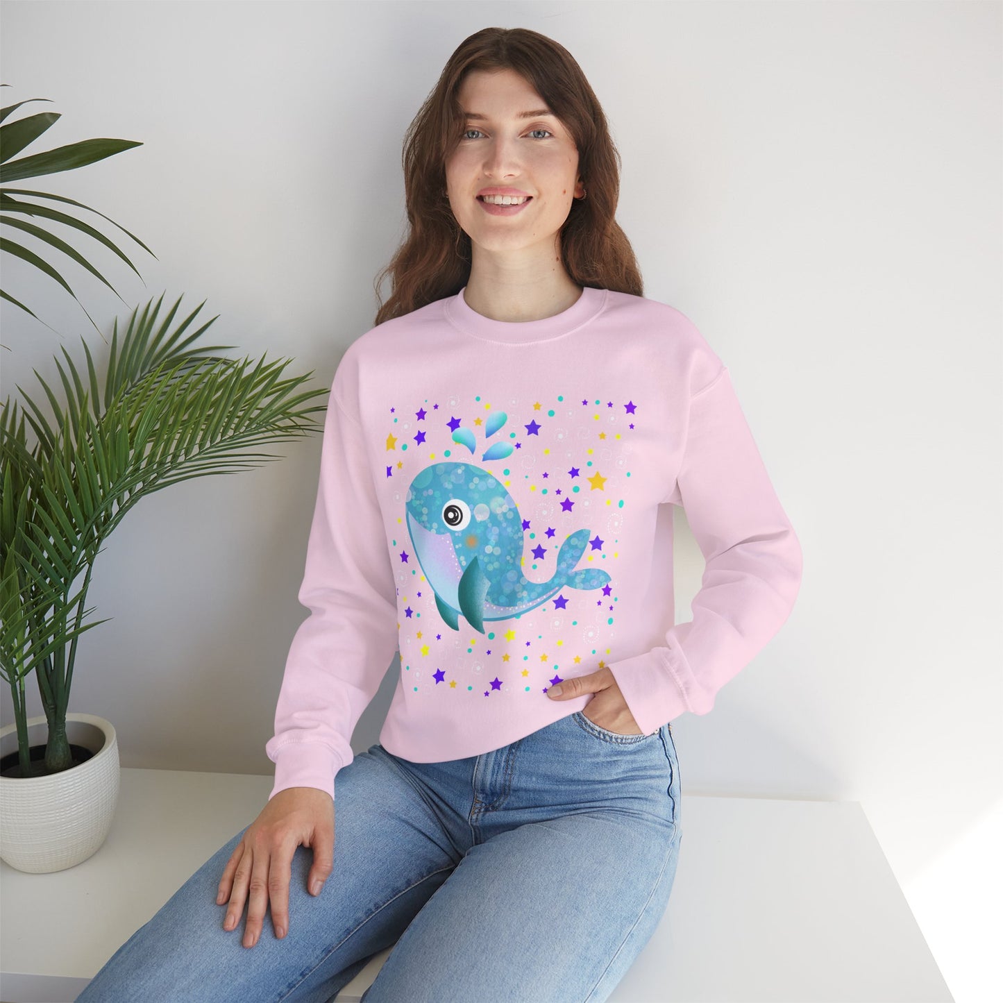 Whale Crewneck Sweatshirt