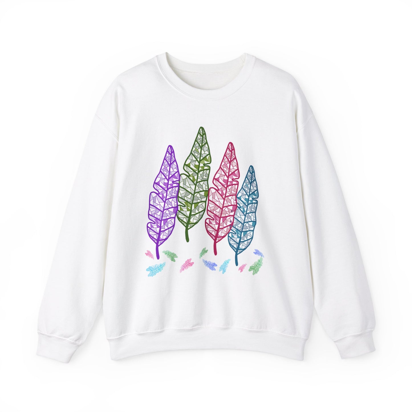 Tree Leaves Crewneck Sweatshirt