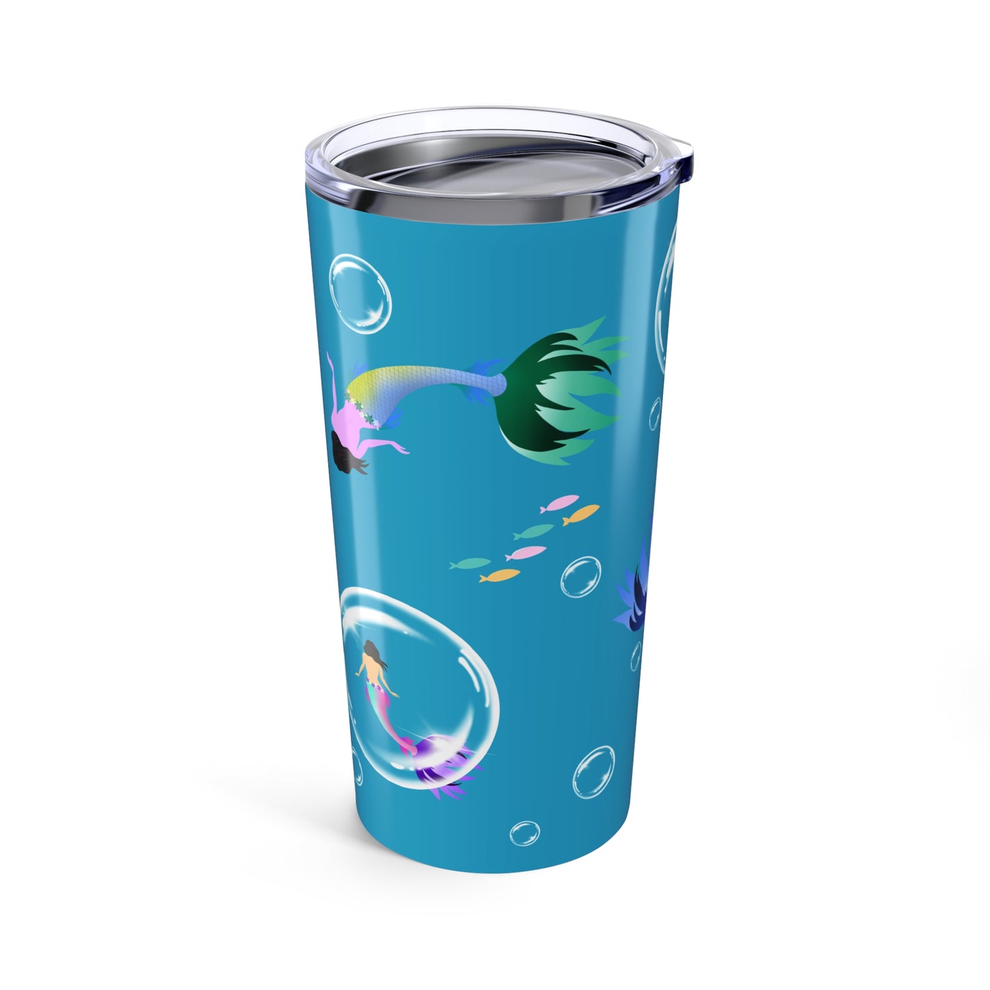 Mermaid & Bubble Tumbler 20oz
