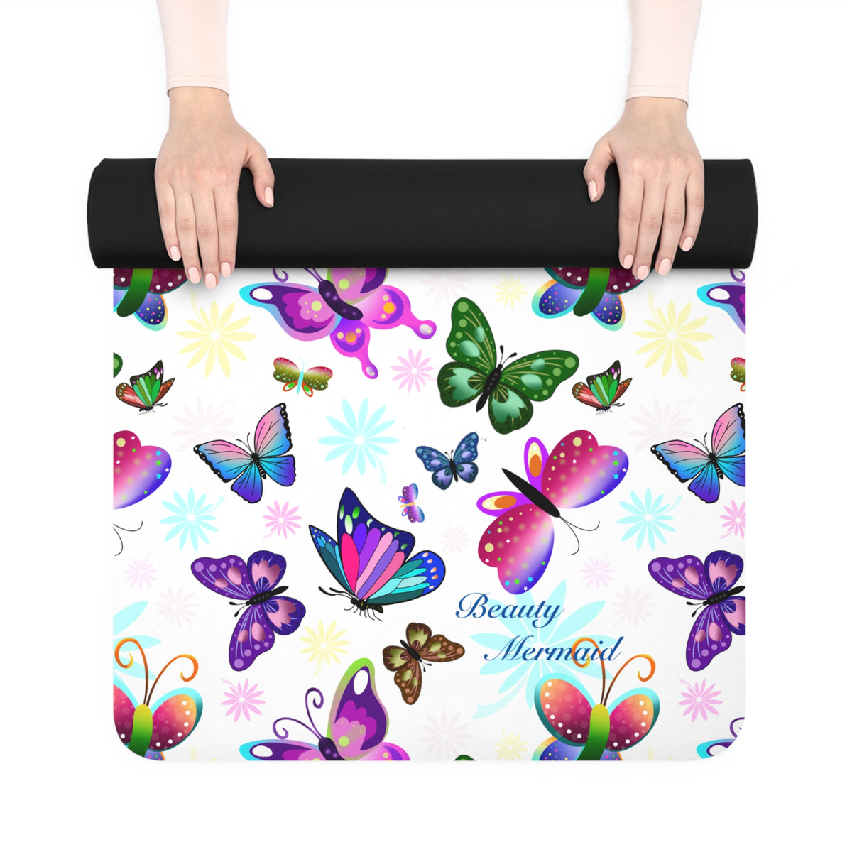 Butterflies Yoga Mat