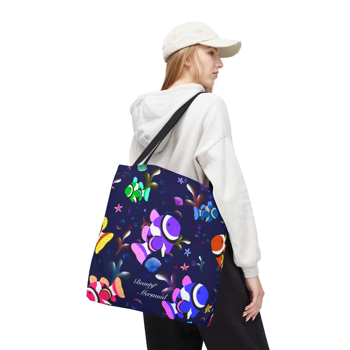 Colorful Clownfish Tote Bag