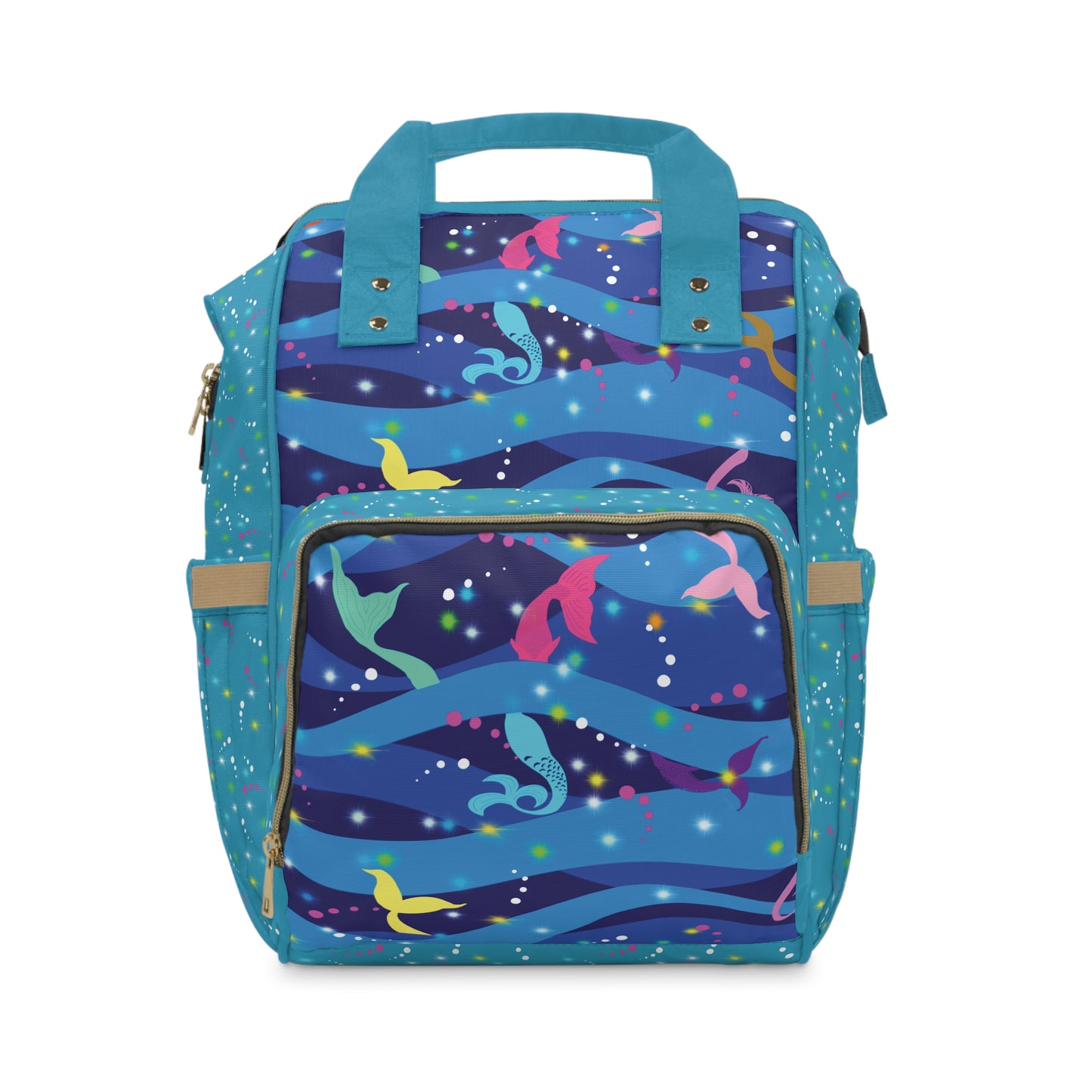 Diaper Backpack Mermaid Tail
