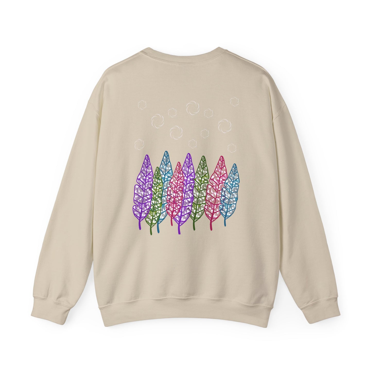 Tree Leaves Crewneck Sweatshirt