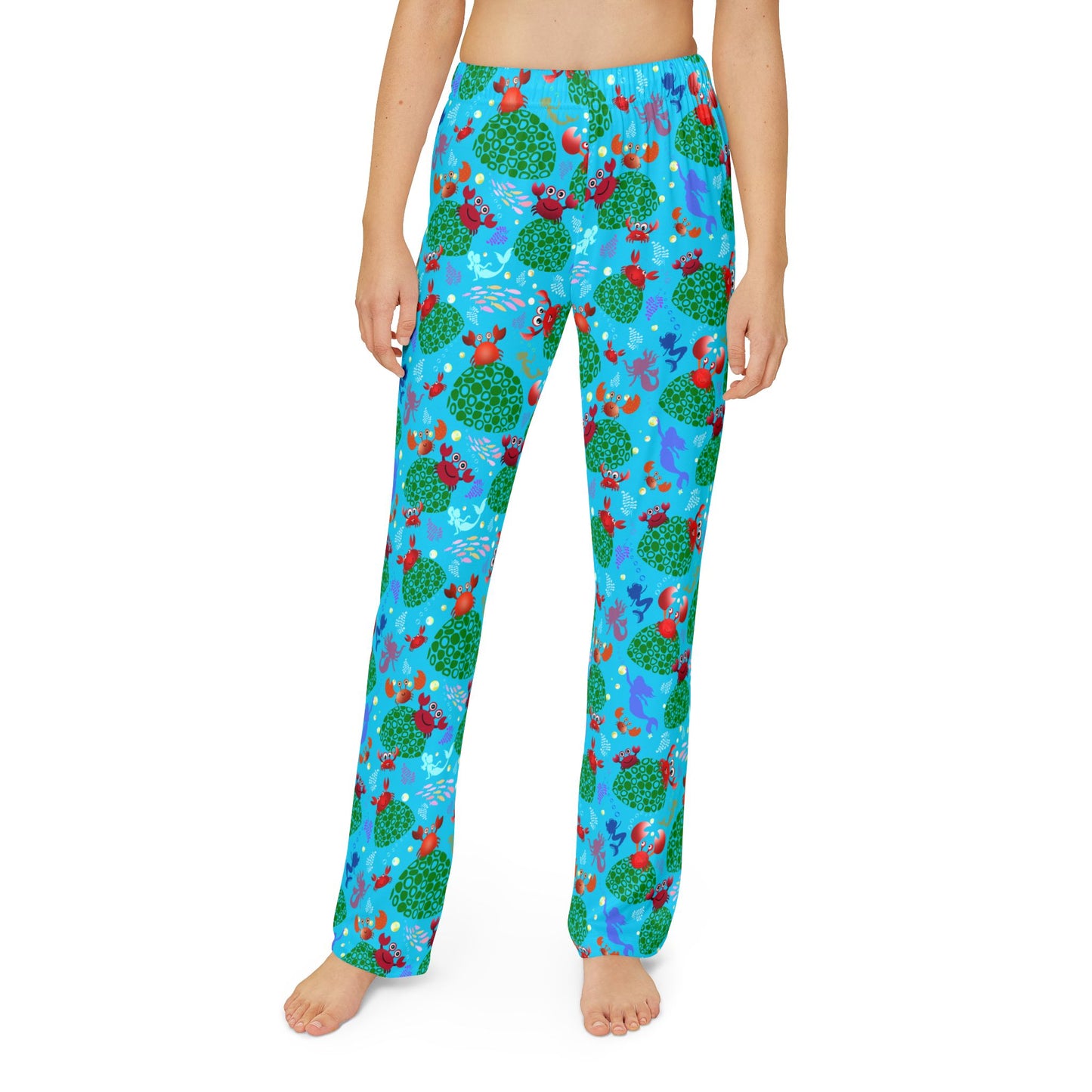 Crab & Mermaid Kids Pajama Pants