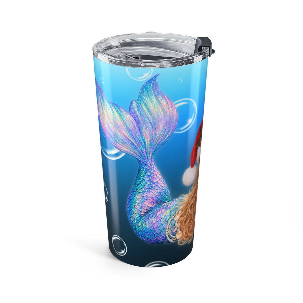 Christmas Mermaid Tumbler 20oz