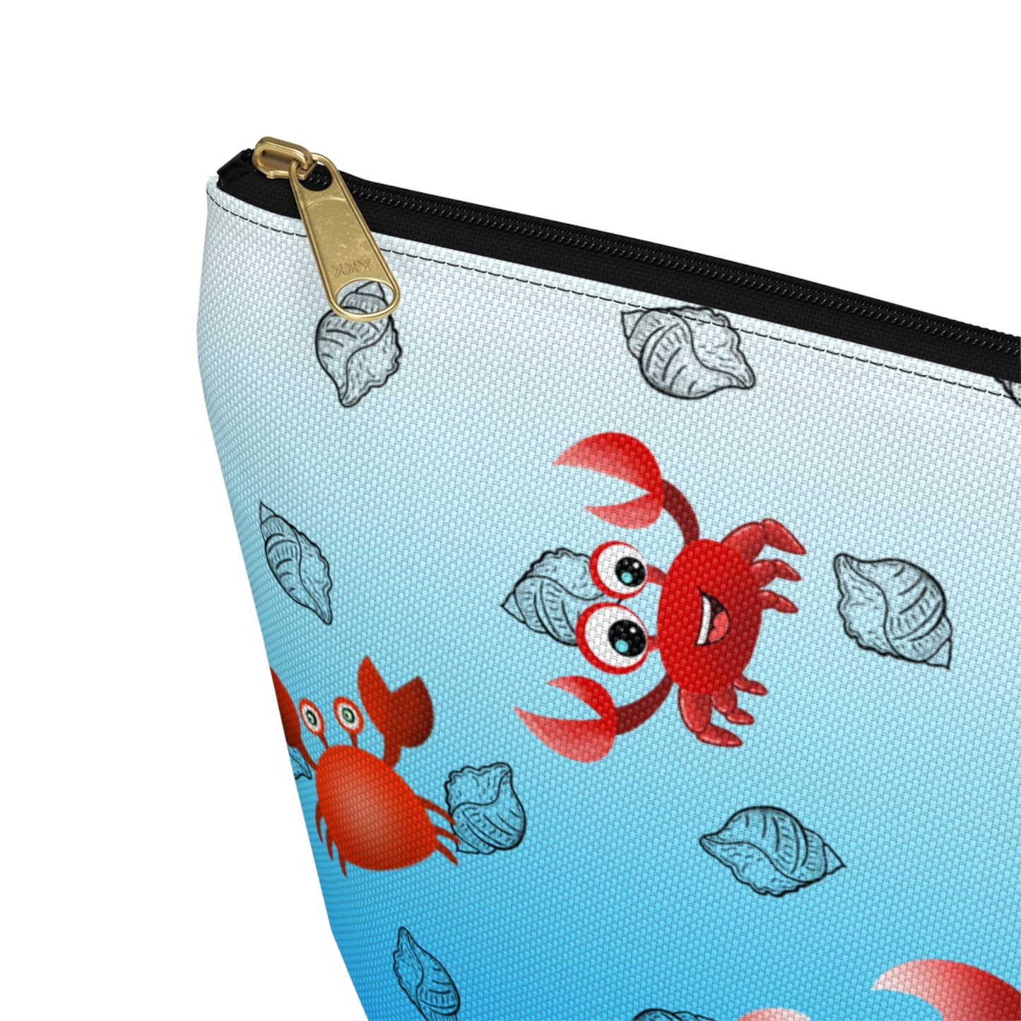 Playful Crab Accessory Pouch