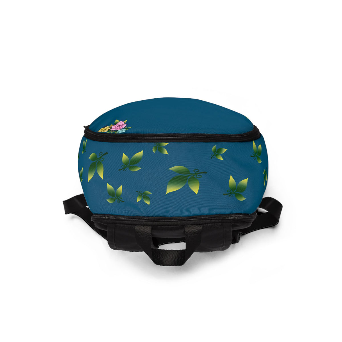 Green Rose Garden Backpack