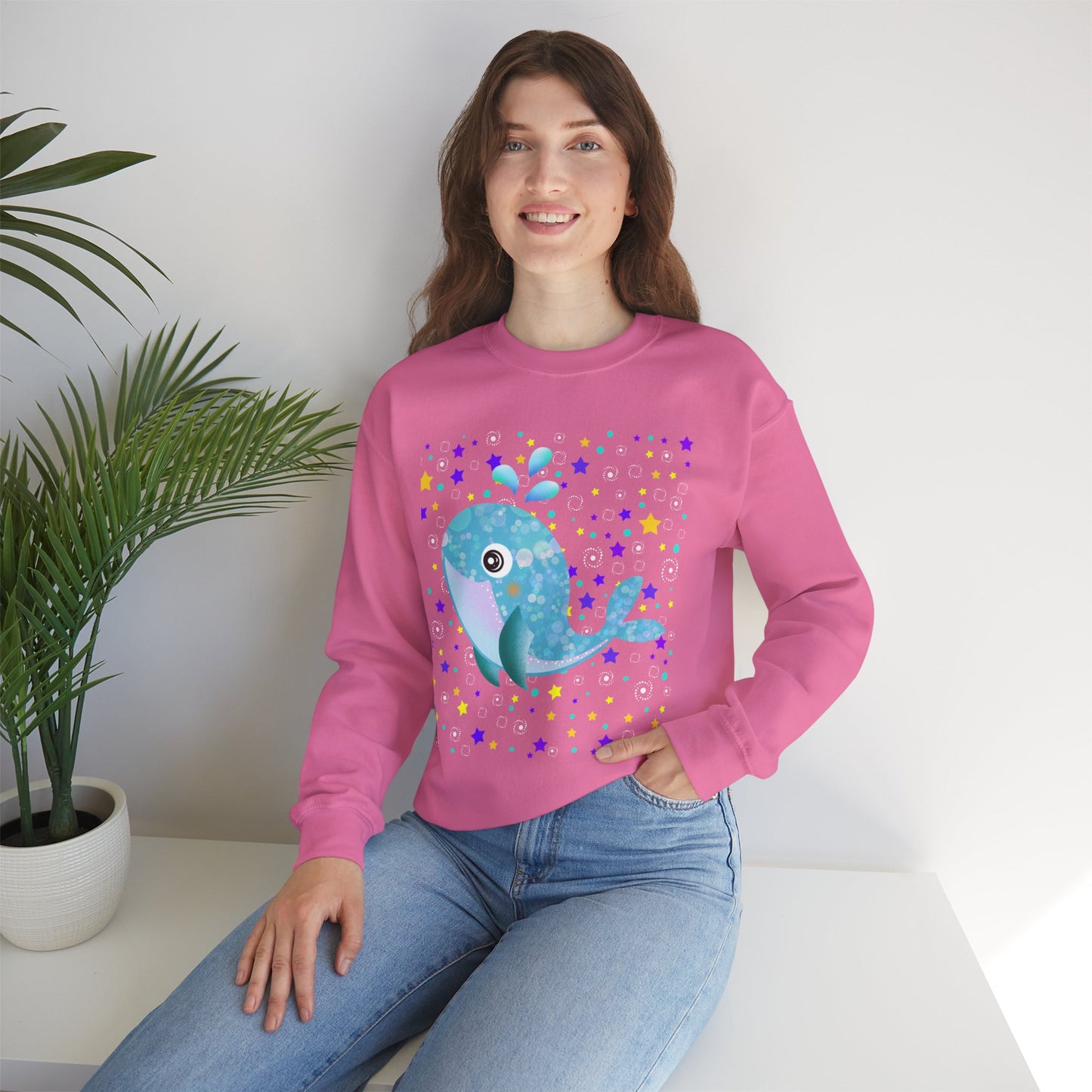 Whale Crewneck Sweatshirt