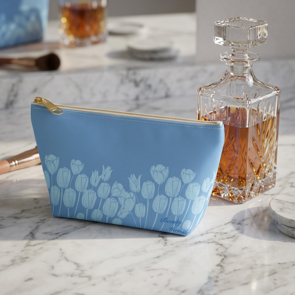 Tulip Blue Accessory Pouch