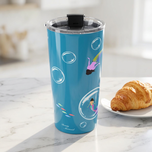 Mermaid & Bubble Tumbler 20oz