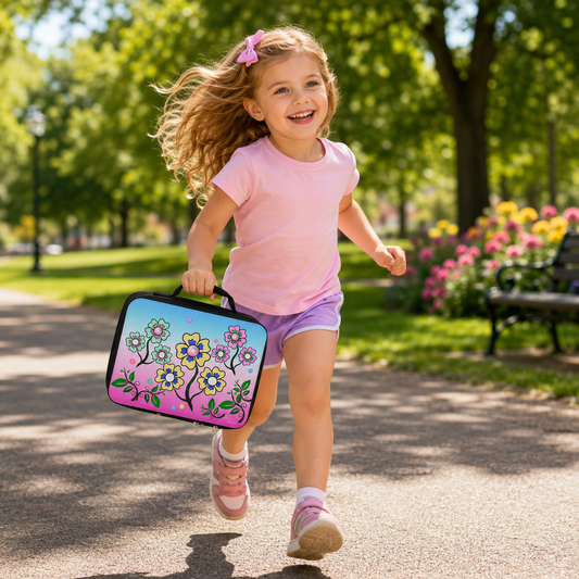Floral Pearl Lunch Bag