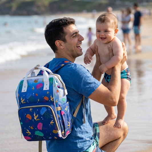 Diaper Backpack Jellyfish