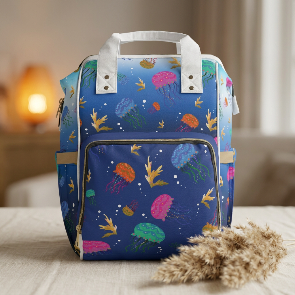 Diaper Backpack Jellyfish