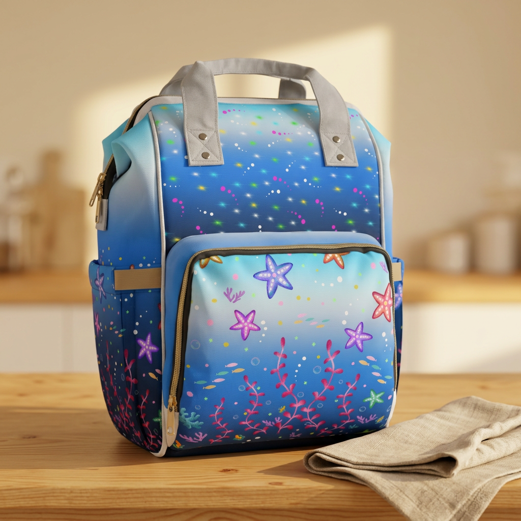 Diaper Backpack Starfish