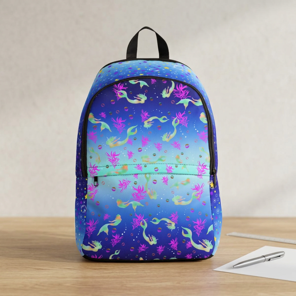 Mermaid Deep Ocean Backpack