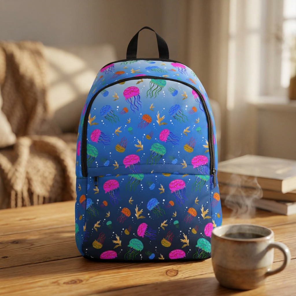 Colorful Jellyfish Backpack