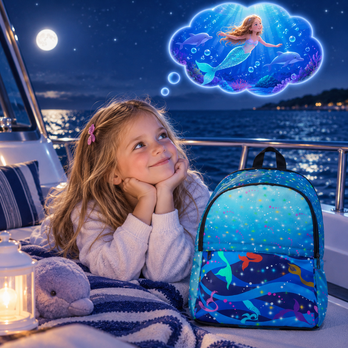 Mermaid Tail Backpack