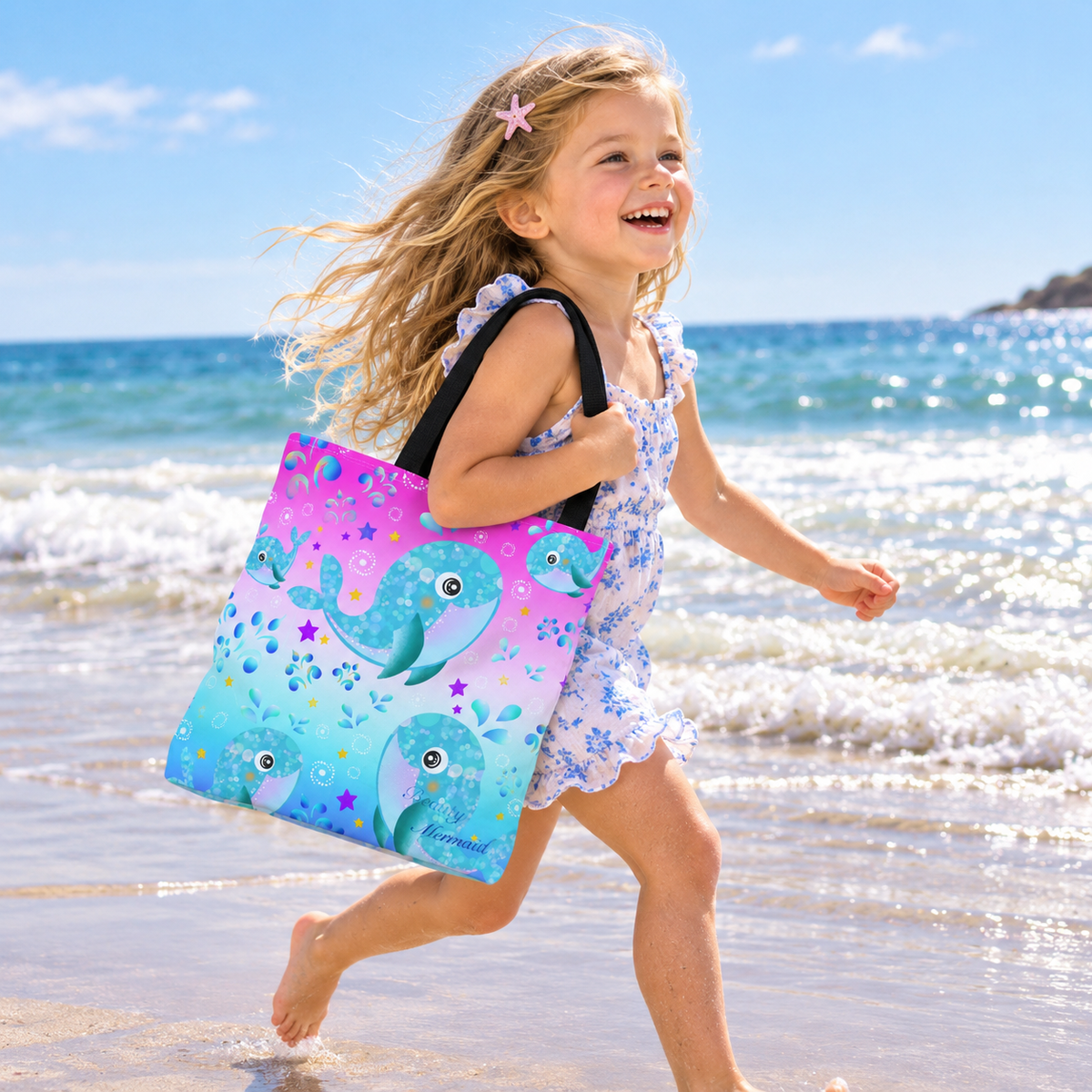 Whale Tote Bag